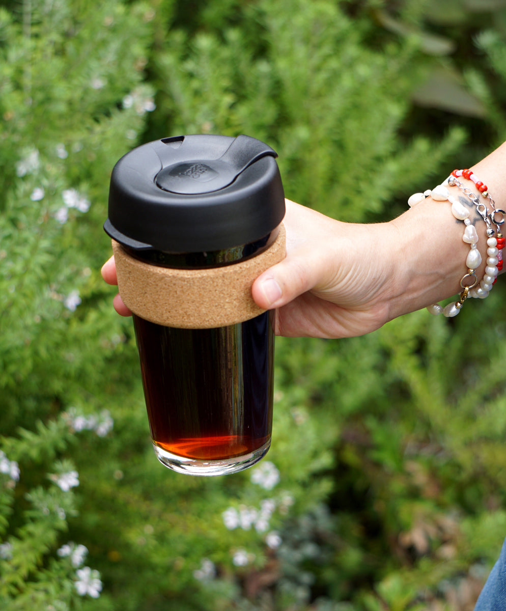 Glass Reusable, To Go Coffee Cup - KeepCup – 4 The Greater Good