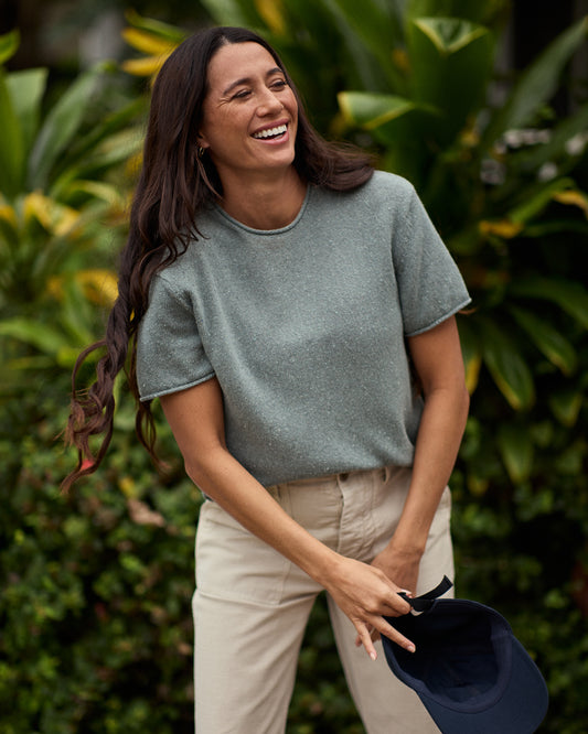 Crescent Knit Top - FINAL SALE