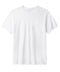 A plain white t-shirt on a white background