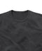 Collar of black crew neck t-shirt