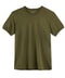 A green crew-neck t-shirt