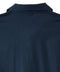 A navy blue polo shirt with a collar, short sleeves, and a rounded chest pocket.