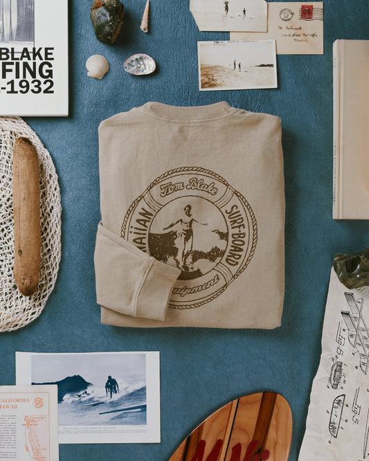 Tom Blake Lifesaver L/S Tee - FINAL SALE