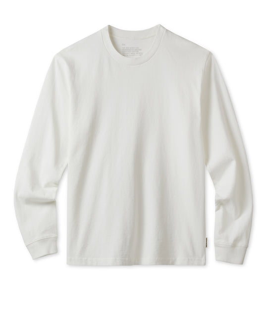 White long sleeve on white background