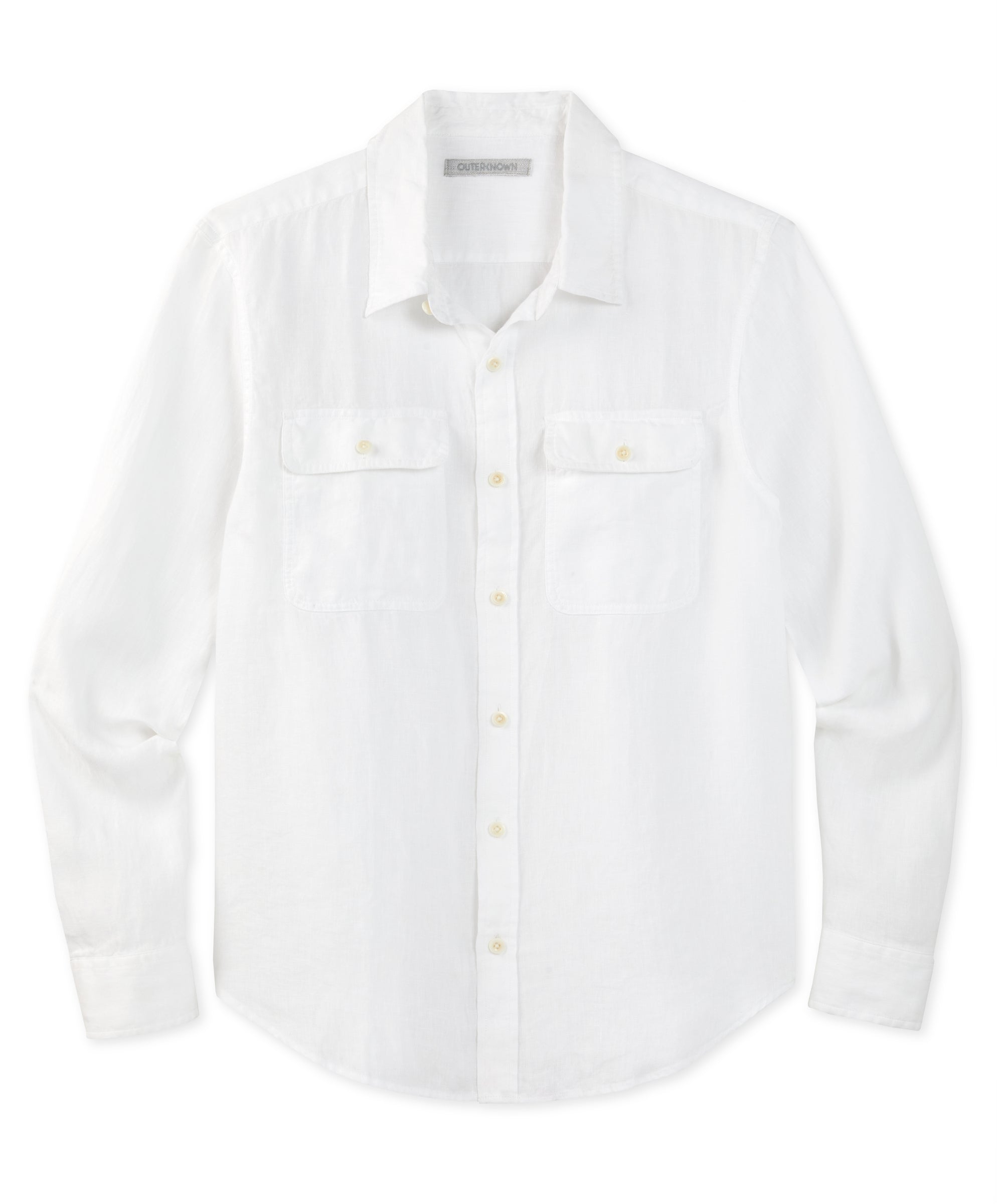 Windward Linen Shirt Salt
