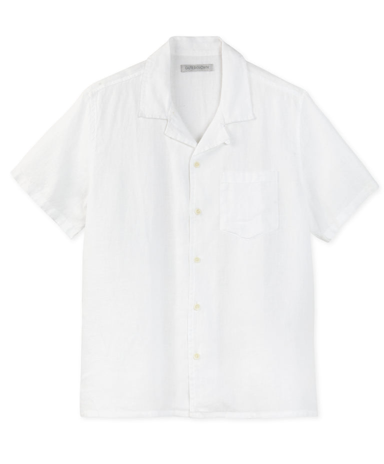 Linen SS Camp Shirt, Men's Shirts