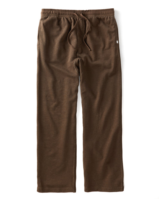 Brown sweatpants on a white background