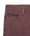 Redwood jeans front close-up: double-stitched pockets, button waistband, belt loop