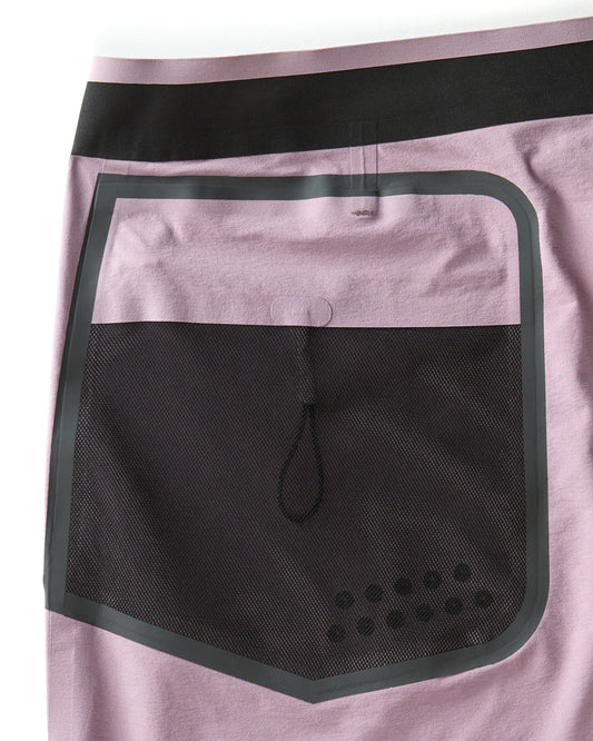 Closeup of inner pocket lining