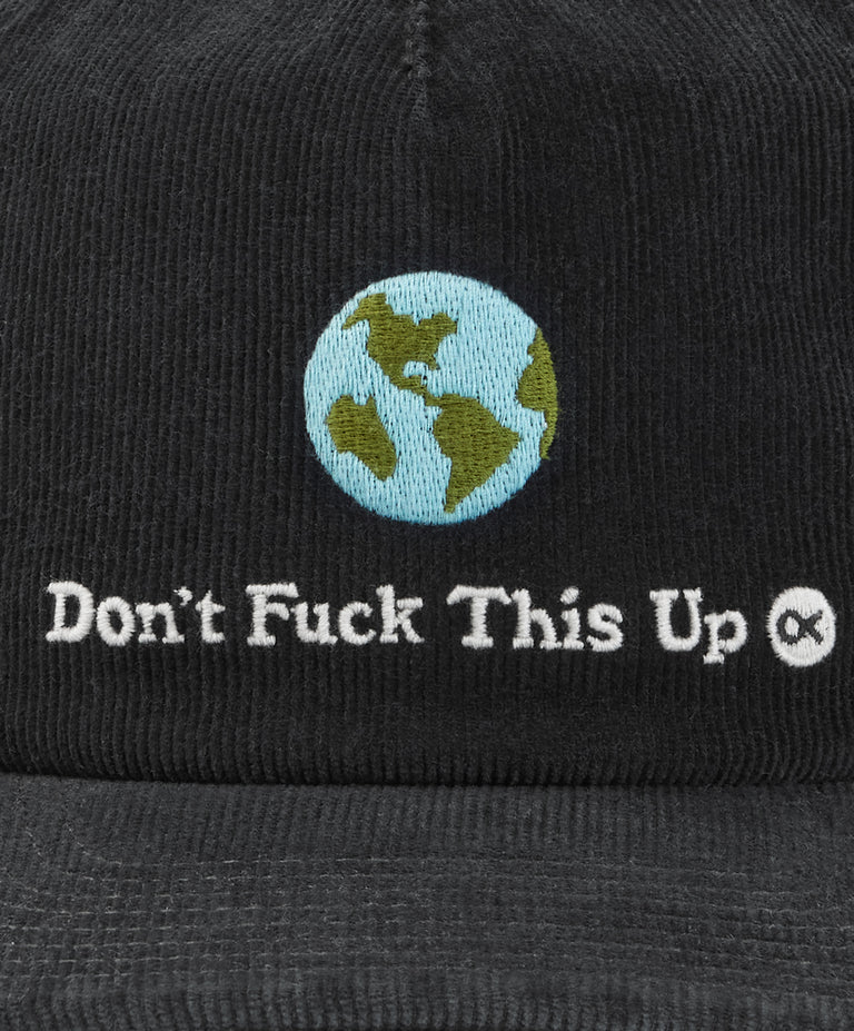 Don't Fuck This Up Cord 5-Panel Hat