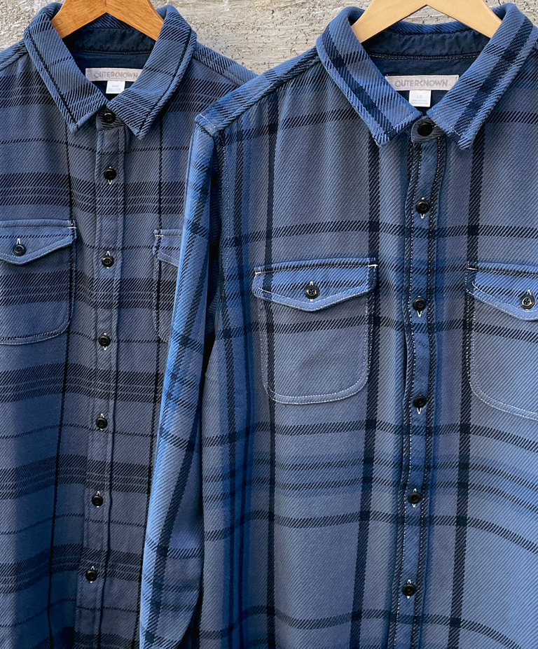 Limited-Edition Overdyed Blanket Shirt