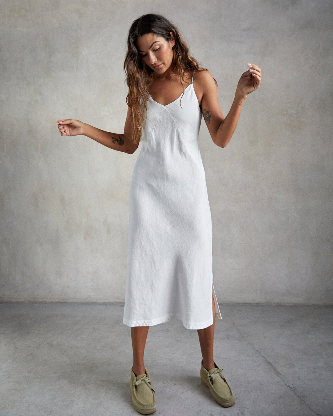 Laurel Linen Dress