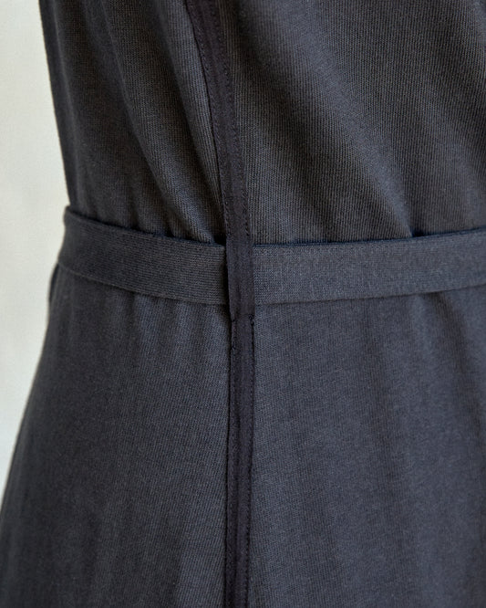 Closeup of seems of tank dress