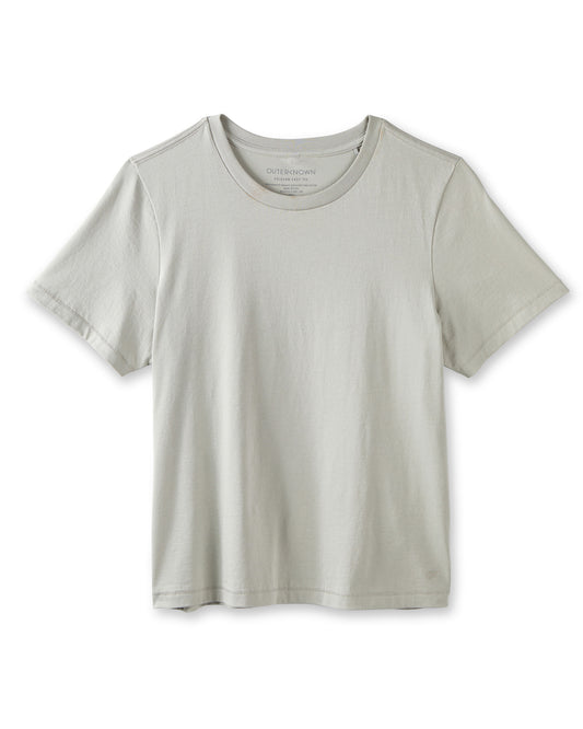 Light gray t-shirt on a white background