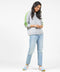 Archer Cashmere Crew with Stripe - Outerworn