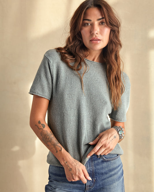 Crescent Knit Top - FINAL SALE