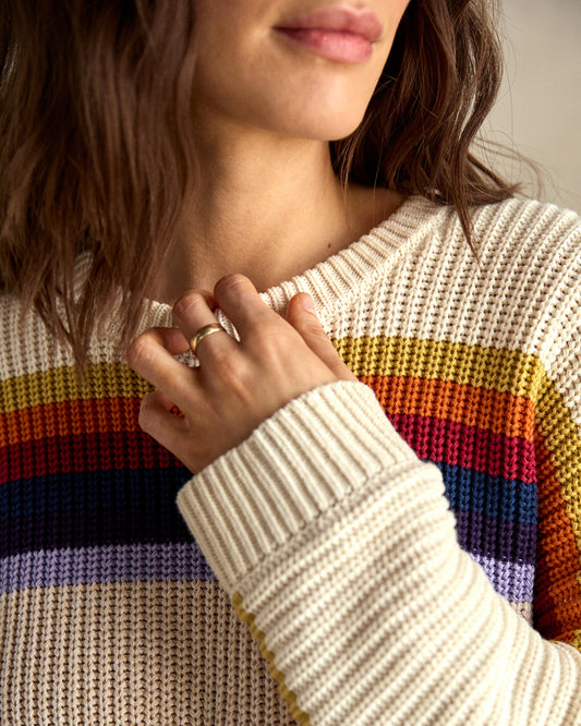 Nostalgic Rainbow Sweater - SALE