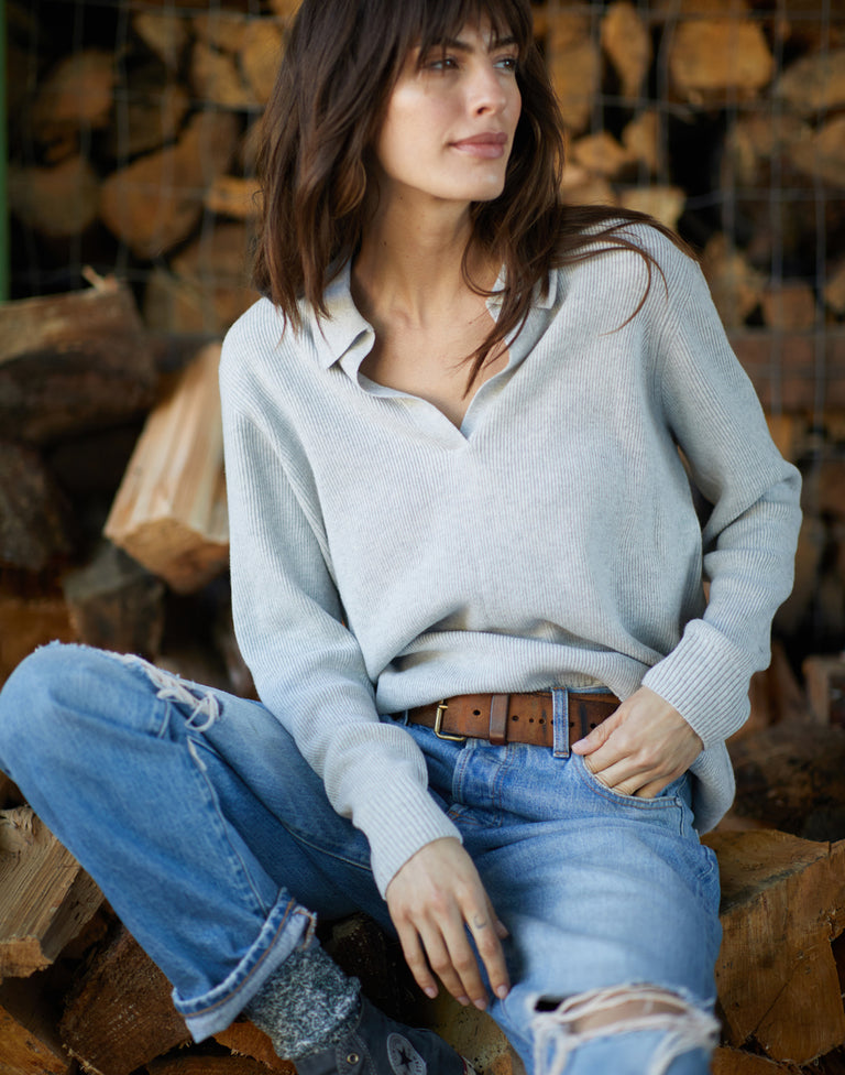 Simone Polo Sweater - SALE