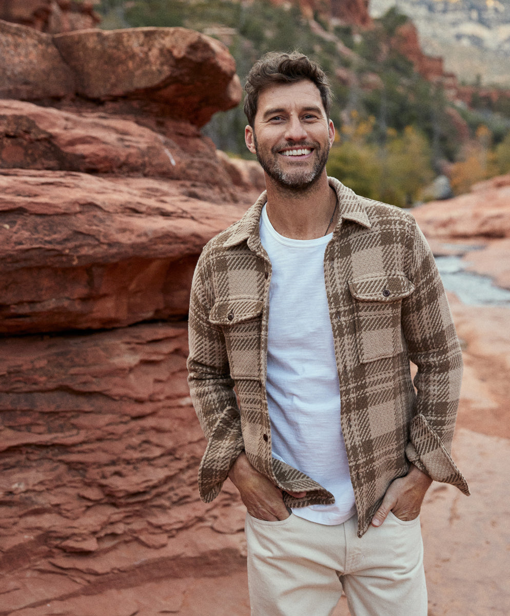 Best spring shirt jacket for men.