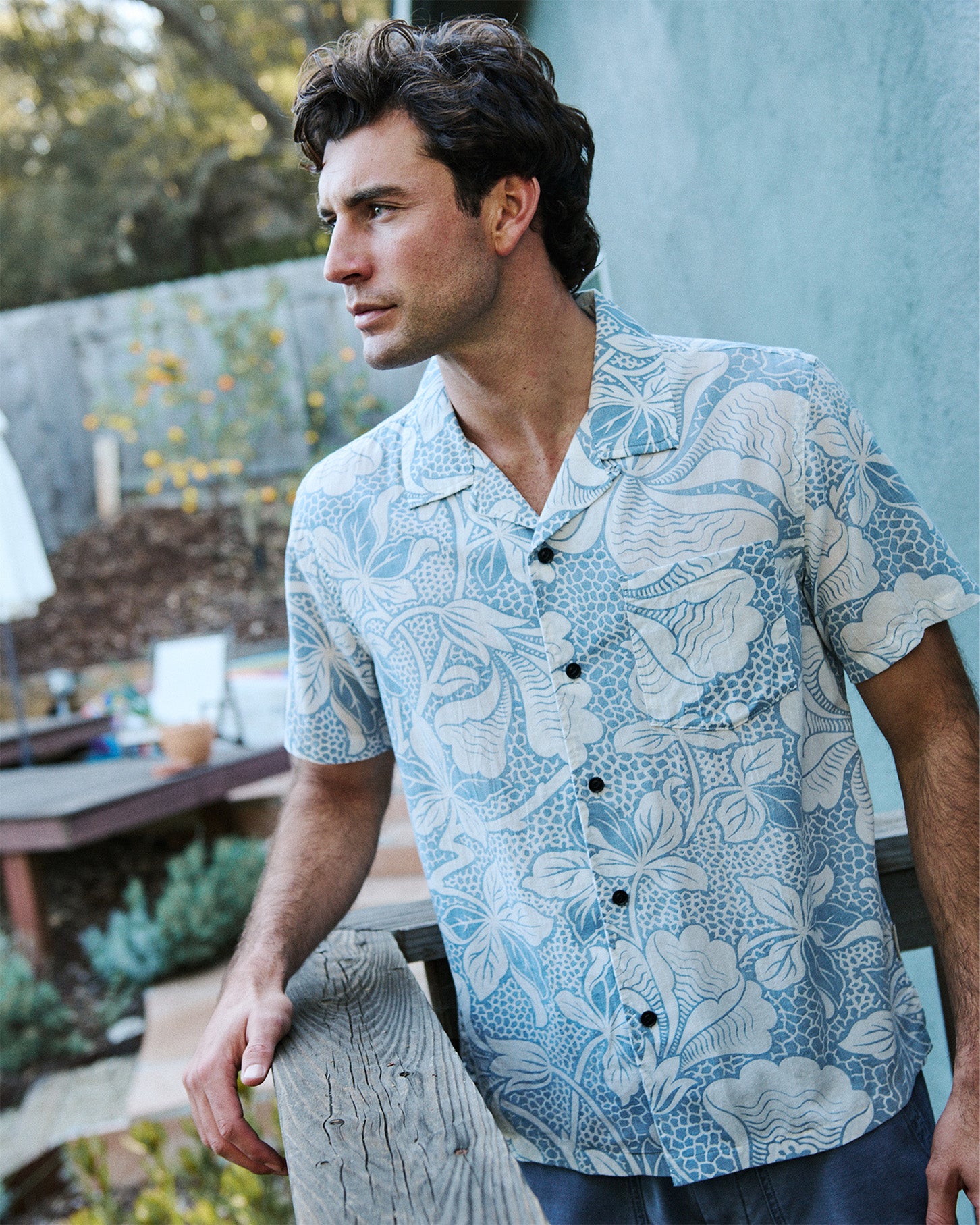 dress blue bbq The BBQ Shirt