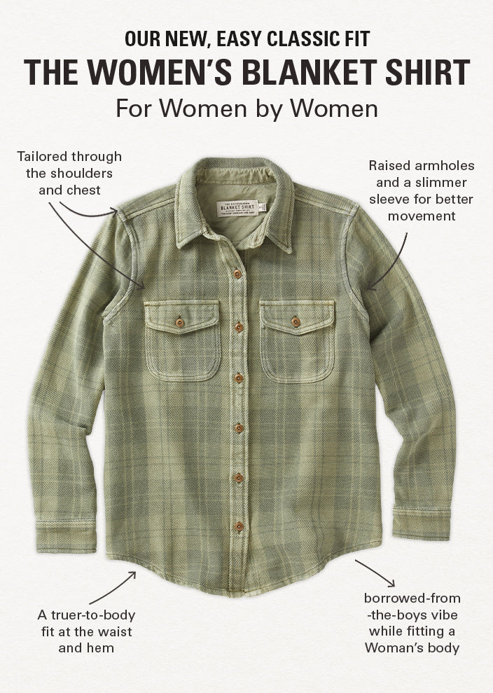 Women's Chroma Blanket Shirt | Women's Tops