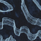 Blue patterned color swatch