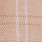 Lilac plaid woven fabric swatch, textured blanket weave for women’s blanket shirt