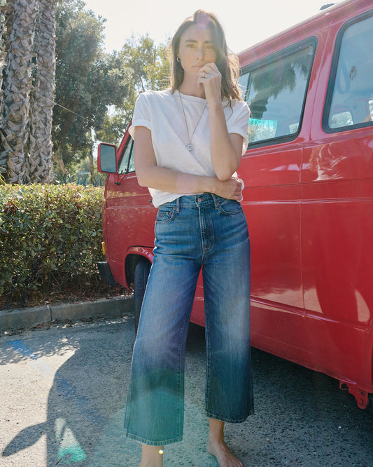 The Brook Wide Leg Jean