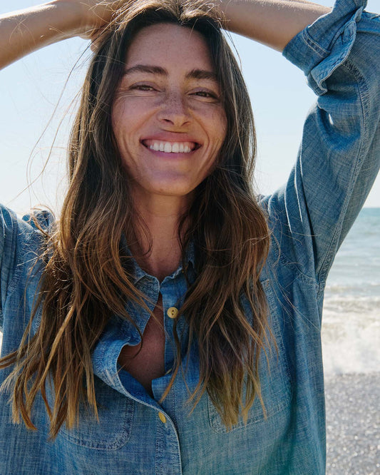 Women's Chambray Utility Shirt