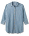 The Chambray Weekend Shirt Dress - Outerworn
