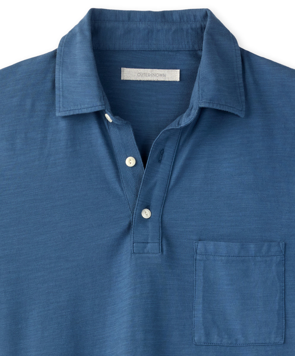 Style Pick of the Week Outerknown Saltwater Slub Polo Summer’s