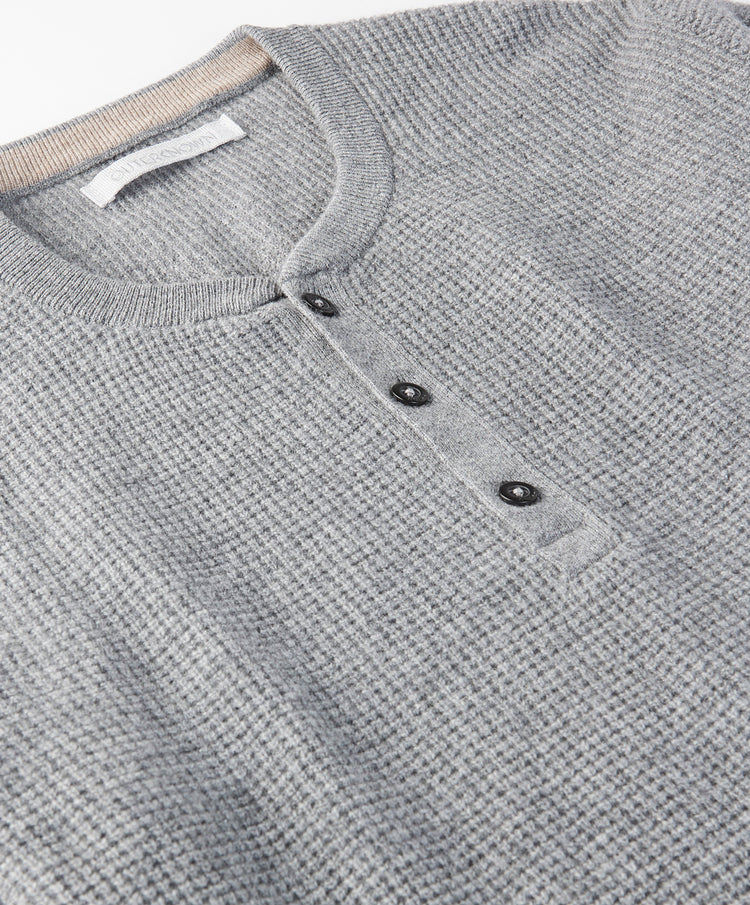 Shelter Waffle Henley | Men's Sweaters | Outerknown