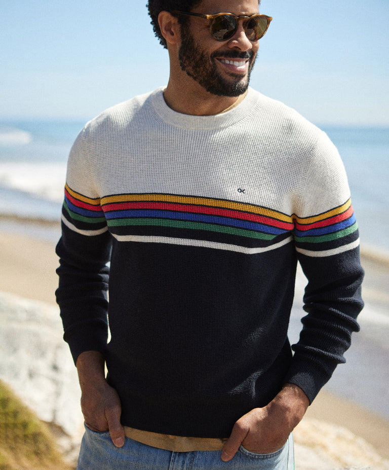 unisex Heavyweight Aran Sweater - Natural