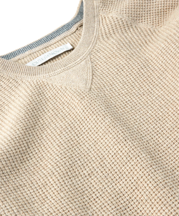 Shelter Waffle Crew | Men's Sweaters | Outerknown