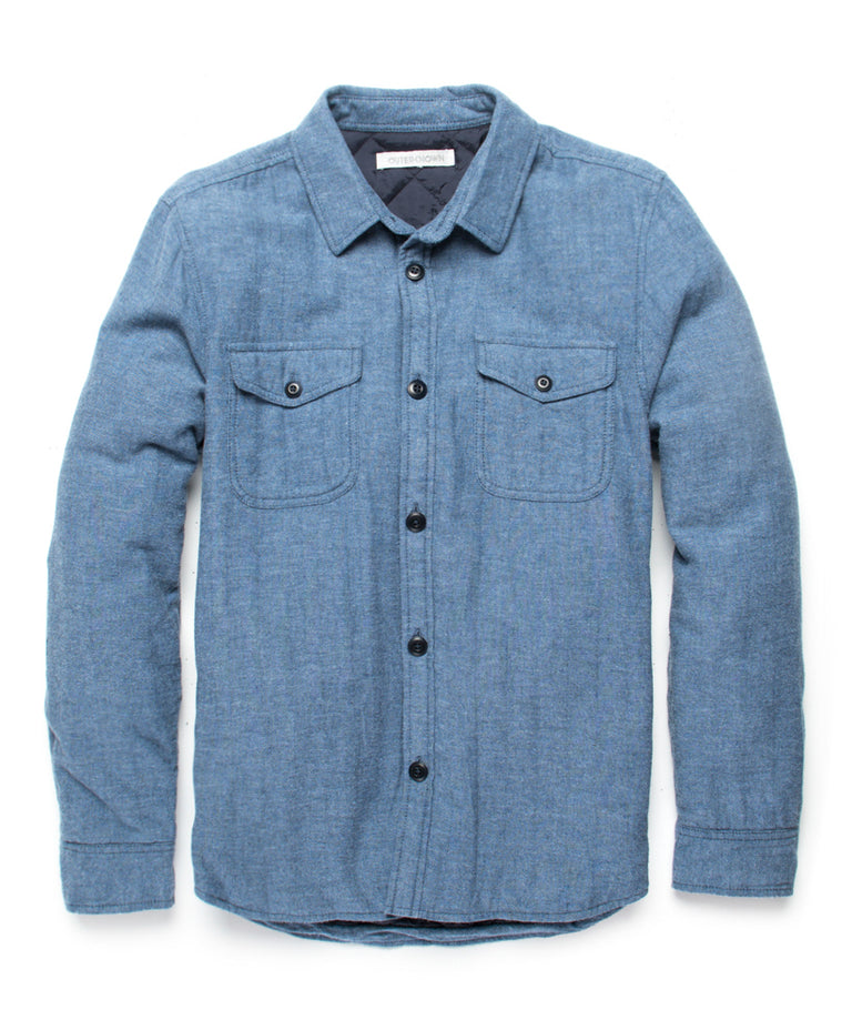 Transitional Flannel Shirt Jacket - FINAL SALE