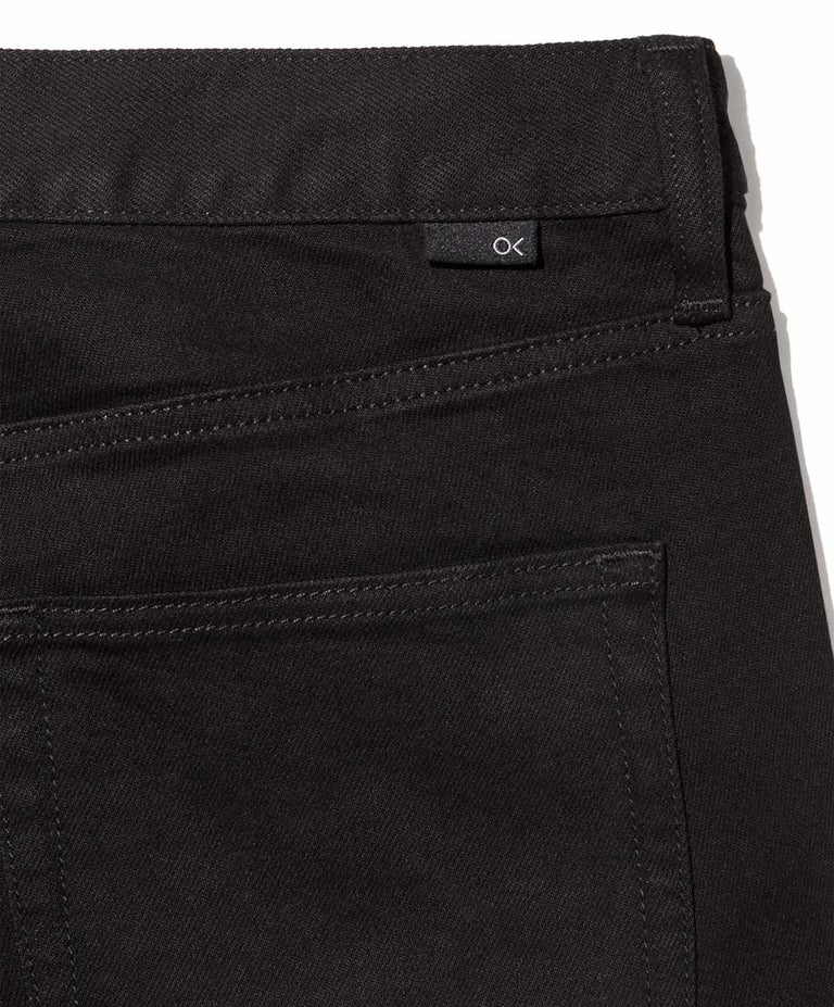 Men's Slim Fit Ripped Distressed Stretch Denim Jeans Black - Temu