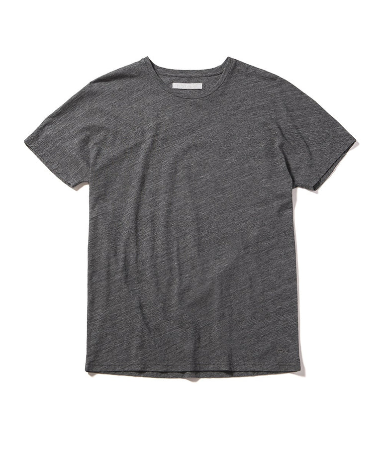 outerknown tee heather grey flat